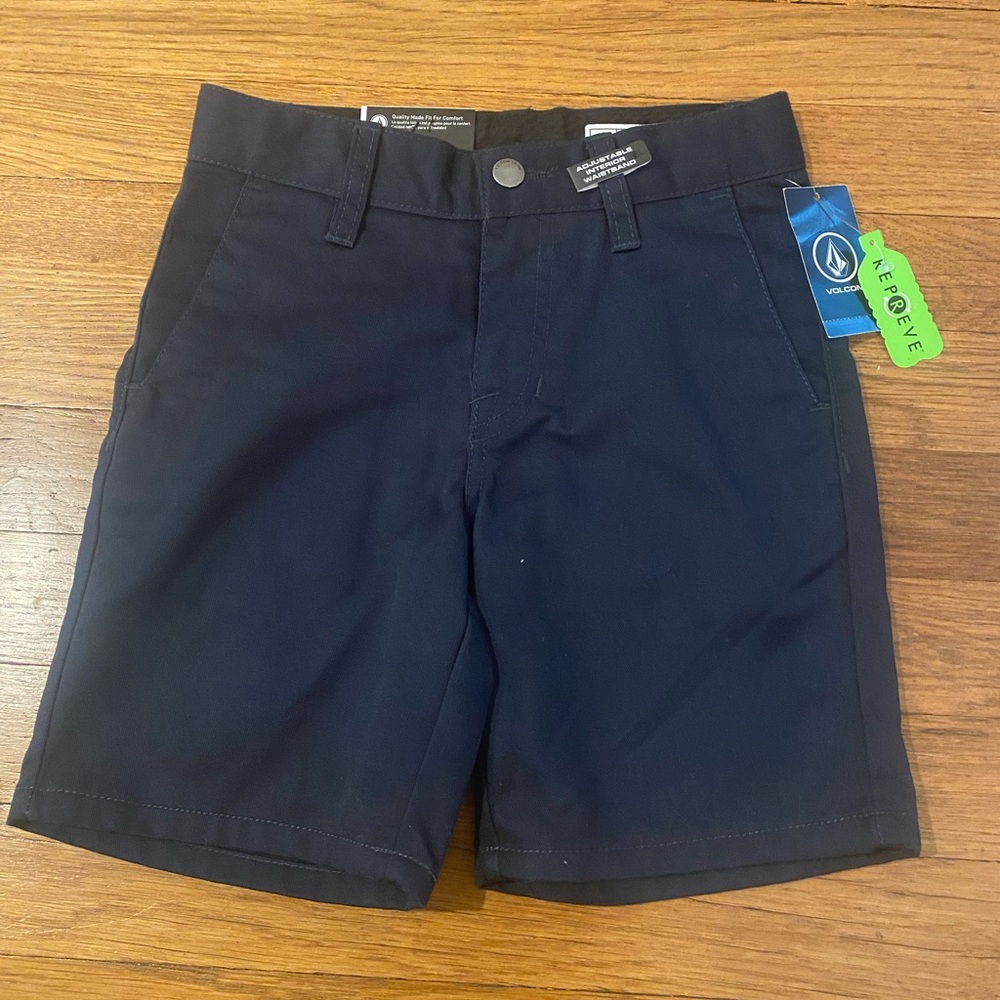 Volcom Navy Blue Kids Shorts